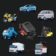 Load image into Gallery viewer, Smart 12V 20A Automobile Car Lead Acid Battery Charger Smart Car Battery Charger Charging Protection for Car Motorcycle