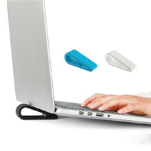 Load image into Gallery viewer, Soft Silicone Laptop Stand Adjustable Bracket Desktop Computer Increased Shelf Cooling Base Pad Support Holder for Home Office S