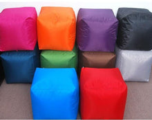 Load image into Gallery viewer, Solid Color Chair Cover Beanbag Sofas without Filler Lazy BeanBag Sofa Cover , shoes change chair