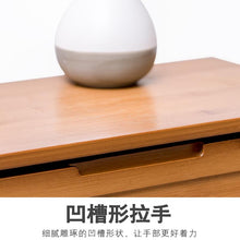 Load image into Gallery viewer, Solid wood Shoe cabinet simple porch home ultra-thin large-capacity multi-layer dumping shoe storage cabinet door shoe rack