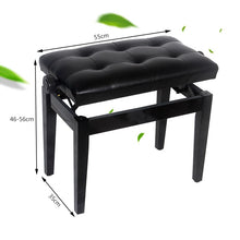 Load image into Gallery viewer, Solid wood piano stool can be raised and lowered keyboard stool single piano lifting instrument universal stool
