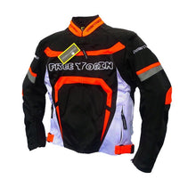 Load image into Gallery viewer, Summer Mesh fabric jackets automobile race off-road jacket motorcycle clothing windproof ride clothing motorcycle jacket