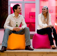 Load image into Gallery viewer, TV show bean bag relax chair, program talk beanbag footstool