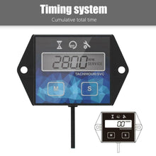 Load image into Gallery viewer, Tachometer Motorcycle ATV Water Resistant Hour Meter Speed Timer Reset Timers Automobiles Parts Tachometers