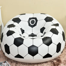 Load image into Gallery viewer, Thick PVC Inflatable Lazy Football Basketball Sofa Small Apartment Home Single Sofa