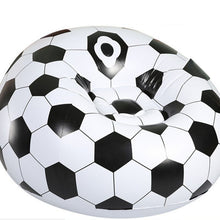 Load image into Gallery viewer, Thick PVC Inflatable Lazy Football Basketball Sofa Small Apartment Home Single Sofa