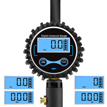 Load image into Gallery viewer, Tire pressure sensor LCD Digital Automobile Pressure Gauge for tires Auto Tyre Air PSI Car Truck Motorcycle tyre pressure sensor