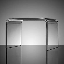 Load image into Gallery viewer, Transparent plastic acrylic small stool for children northern Europe simple modern low stool creative flat bench