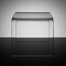 Load image into Gallery viewer, Transparent plastic acrylic small stool for children northern Europe simple modern low stool creative flat bench
