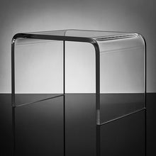 Load image into Gallery viewer, Transparent plastic acrylic small stool for children northern Europe simple modern low stool creative flat bench