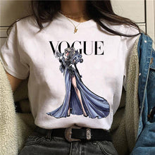 Load image into Gallery viewer, Tshirt Women 2020 Summer Harajuku kawaii Female Tshirt Vogue Print Short Sleeve Tops &amp; Tees Fashion Casual Clothing