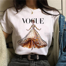 Load image into Gallery viewer, Tshirt Women 2020 Summer Harajuku kawaii Female Tshirt Vogue Print Short Sleeve Tops &amp; Tees Fashion Casual Clothing