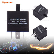 Load image into Gallery viewer, Turn Signal Indicator 12V 3Pins Adjustable LED Flasher Relay Fix Blinker Indicator CF14 Car motorcycle accessories Automobile