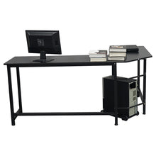 Load image into Gallery viewer, 【US Warehouse】L-Shaped Desktop Computer Desk Black（Computer Desk Table）