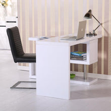 Load image into Gallery viewer, 【USA Warehouse】Rotating Office Desk and Shelf Combo – White
