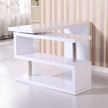 Load image into Gallery viewer, 【USA Warehouse】Rotating Office Desk and Shelf Combo – White