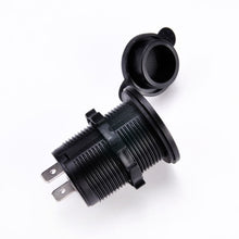 Load image into Gallery viewer, Universal 12V Automobile Motorcycle Pedestal Car Boat Motorbike Cigarette Lighter Socket Plug Outlet Waterproof