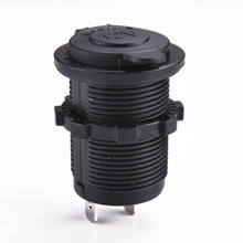 Load image into Gallery viewer, Universal 12V Automobile Motorcycle Pedestal Car Boat Motorbike Cigarette Lighter Socket Plug Outlet Waterproof