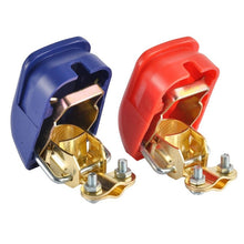 Load image into Gallery viewer, Universal 12V Automobiles Quick Release Battery Terminals Clamps Car Battery Cable For Car Caravan Boat Motorcycle Car TSLM2