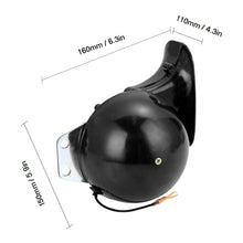 Load image into Gallery viewer, Universal 300DB Loud Car Air Horn 12V Trumpet Compressor Bocina for Trucks Car Automobiles Motorcycle Truck Boat Crane