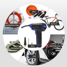 Load image into Gallery viewer, Universal Bicycles Motorcycle Car Wheel Tire Wireless Inflator Pump Car Tyre Automobile Inflatable Pump Car Tires Inflator Pump