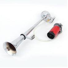 Load image into Gallery viewer, Universal Car Air Horn 17inch 12V/24V 180 Hertz Single Super Loud Air Hose For Car Horn Speaker for Trucks Automobile Motorcycle