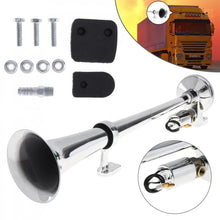 Load image into Gallery viewer, Universal Car Air Horn 17inch 12V/24V 180 Hertz Single Super Loud Air Hose For Car Horn Speaker for Trucks Automobile Motorcycle