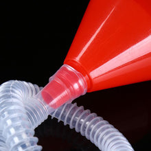 Load image into Gallery viewer, Universal Car Motorcycle Truck Vehicle Plastic Filling Funnel with Soft Pipe Spout Pour Oil Tool Automobile Funnel Tools