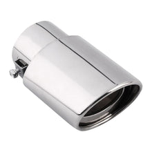 Load image into Gallery viewer, Universal Car Rear Round Exhaust Pipe Tail Muffler Tip Chrome Stainless Steel Automobile Replacement motorcycle exhaust heat