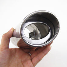 Load image into Gallery viewer, Universal Car Rear Round Exhaust Pipe Tail Muffler Tip Chrome Stainless Steel Automobile Replacement motorcycle exhaust heat
