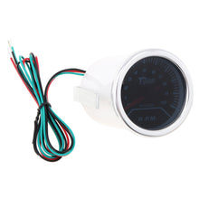 Load image into Gallery viewer, Universal Car Tachometer 52mm 0 -10000RPM Auto Vehicle White LED Tacho Gauge Meter RPM for Car Motorcycle Boat Automobile engine