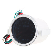 Load image into Gallery viewer, Universal Car Tachometer 52mm 0 -10000RPM Auto Vehicle White LED Tacho Gauge Meter RPM for Car Motorcycle Boat Automobile engine