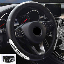 Load image into Gallery viewer, Universal Leather Car Steering Wheel Cover 38CM Car-styling Sport Auto Steering Wheel Covers Anti-Slip Automotive Accessories