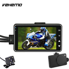 Load image into Gallery viewer, VEHEMO 3 Inch LCD Screen Video Recorder Driving Recorder Motorcycle Car DVR Durable Full Clarity Automobile