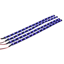 Load image into Gallery viewer, VODOOL 4Pcs Car Light Flexible Strip Automobile Decor Light-emitting Diode Waterproof Lamp Accessories for Auto Motorcycle Truck