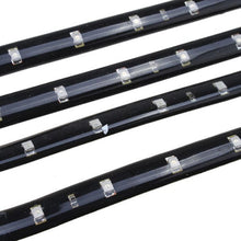 Load image into Gallery viewer, VODOOL 4Pcs Car Light Flexible Strip Automobile Decor Light-emitting Diode Waterproof Lamp Accessories for Auto Motorcycle Truck
