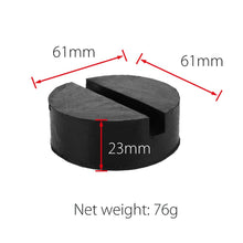 Load image into Gallery viewer, Vehemo Black for Floor Support Jacking Pad Adapter Jack Stand Jack Pad Frame Rail Spare Tool Car Repair Automobile Jacking Pad