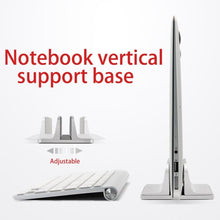 Load image into Gallery viewer, Vertical Universal Laptop Stand Computer Desktop Display Holder Storage Shelves Monitor Stand Base For Home Office Accessory
