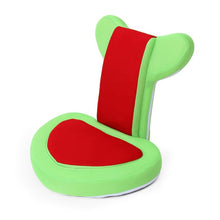 Load image into Gallery viewer, Video Games Sofa Mesh Gaming Chairs for Adults Kids - Padded Memory Foam Back Lumbar Support - 14 Angle Adjustable Floor Chair