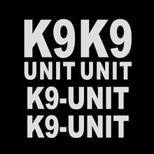 Load image into Gallery viewer, Volkrays Funny Car Stickers K-9 UNIT SET Police Dog Decals Automobile Motorcycle Decoration Accessories Vinyl,12cm*10cm