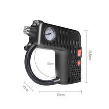 Load image into Gallery viewer, Wheel Tyre Air Pump Car Electric Portable Air Compressor Pump Tire Inflator 100 PSI for Car Motorcycle Bicycle Automobile