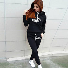 Load image into Gallery viewer, Women's Tracksuit 2 Piece Set Pullover Hoodie+Pants Sports Suit Female Autumn Winter Sweatshirt Sets Sportswear Suits For Woman