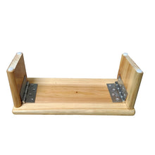 Load image into Gallery viewer, Wooden Meditation Bench Portable with Folding Leg Solid Wood Ergonomic Seat Zen Bench Stool for Meditations, Yoga, Prayer, Seiza