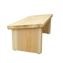 Load image into Gallery viewer, Wooden Meditation Bench Portable with Folding Leg Solid Wood Ergonomic Seat Zen Bench Stool for Meditations, Yoga, Prayer, Seiza