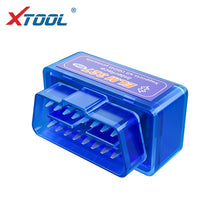 Load image into Gallery viewer, XTOOL 2019 Bluetooth V1.5/V2.1 Mini Elm327 obd2 scanner OBD car diagnostic tool code reader For Android Windows Symbian English