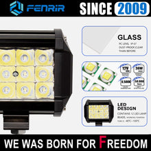 Load image into Gallery viewer, auto accessorie for focos led 4x4 cafe racer work bar led light motorcycle automobiles of road bmw e39 e60 peugeot 206 golf 5