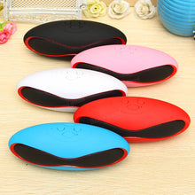 Load image into Gallery viewer, Wireless bluetooth Colorful LED Rugby Design Hands Free Portable Stereo Speaker