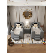 Load image into Gallery viewer, creative Children bed with stairs  princess bedroom cartoon shape baby beds Stitching bed