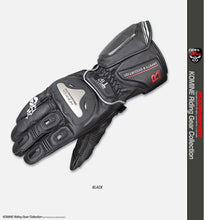 Load image into Gallery viewer, komine gk169 automobile gk169 automobile race motorcycle genuine leather gloves ride titanium alloy GK-169 glove high quality