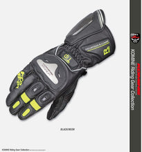 Load image into Gallery viewer, komine gk169 automobile gk169 automobile race motorcycle genuine leather gloves ride titanium alloy GK-169 glove high quality